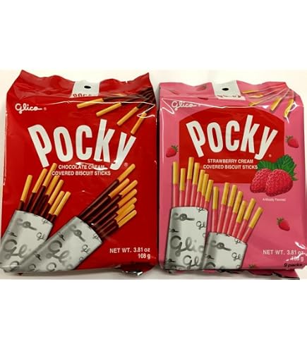 Amazon.com: Pocky Biscuit Stick 5 Flavor Variety Pack (Pack of 5